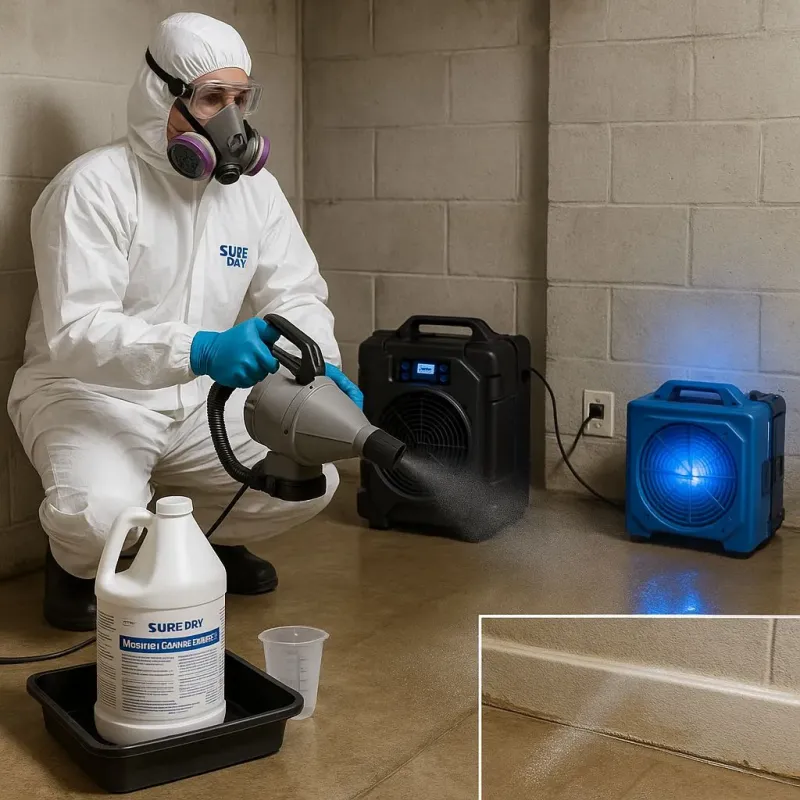 Sanitization and Odor Removal process in Avondale Estates, GA