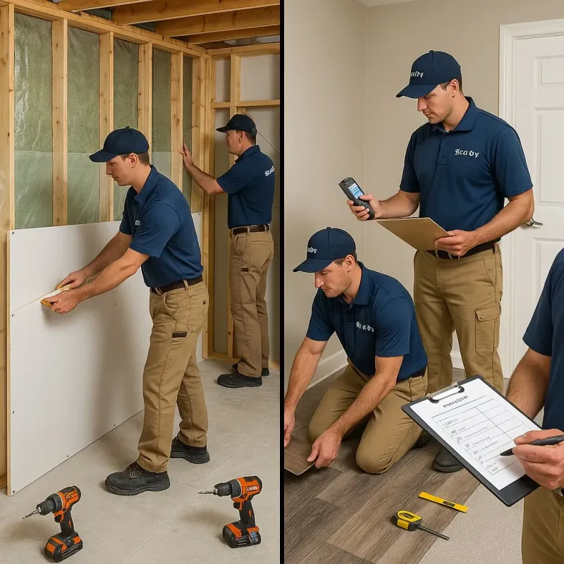 Repairs and Reconstruction process in Avondale Estates, GA