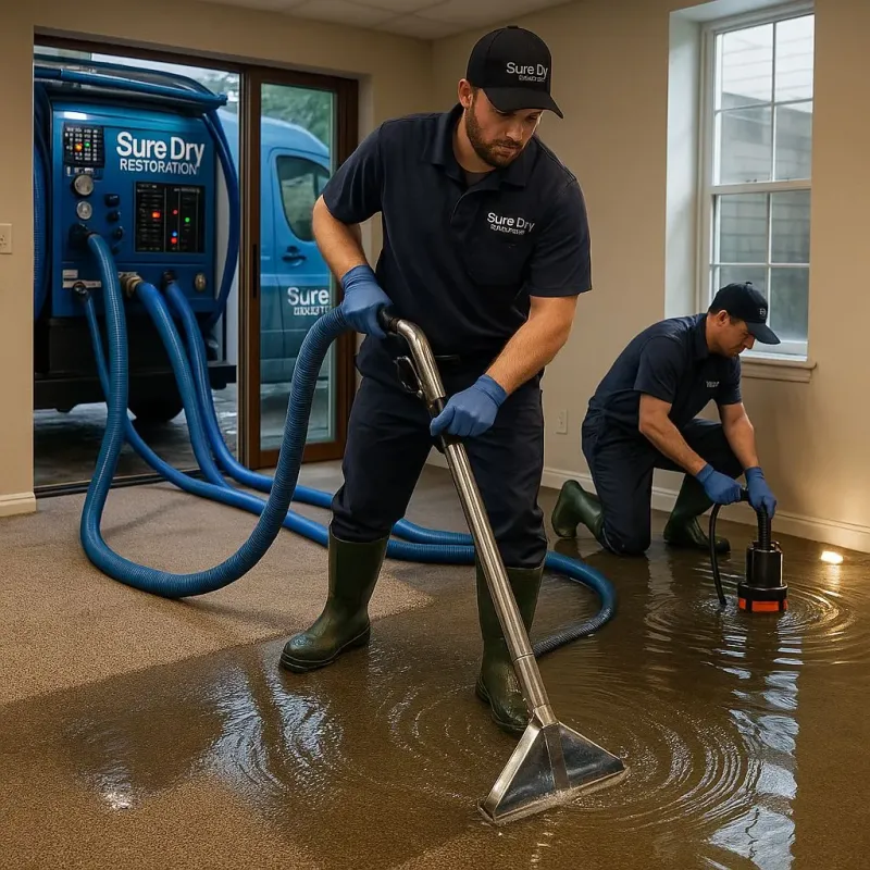 Water Extraction and Removal process in Avondale Estates, GA